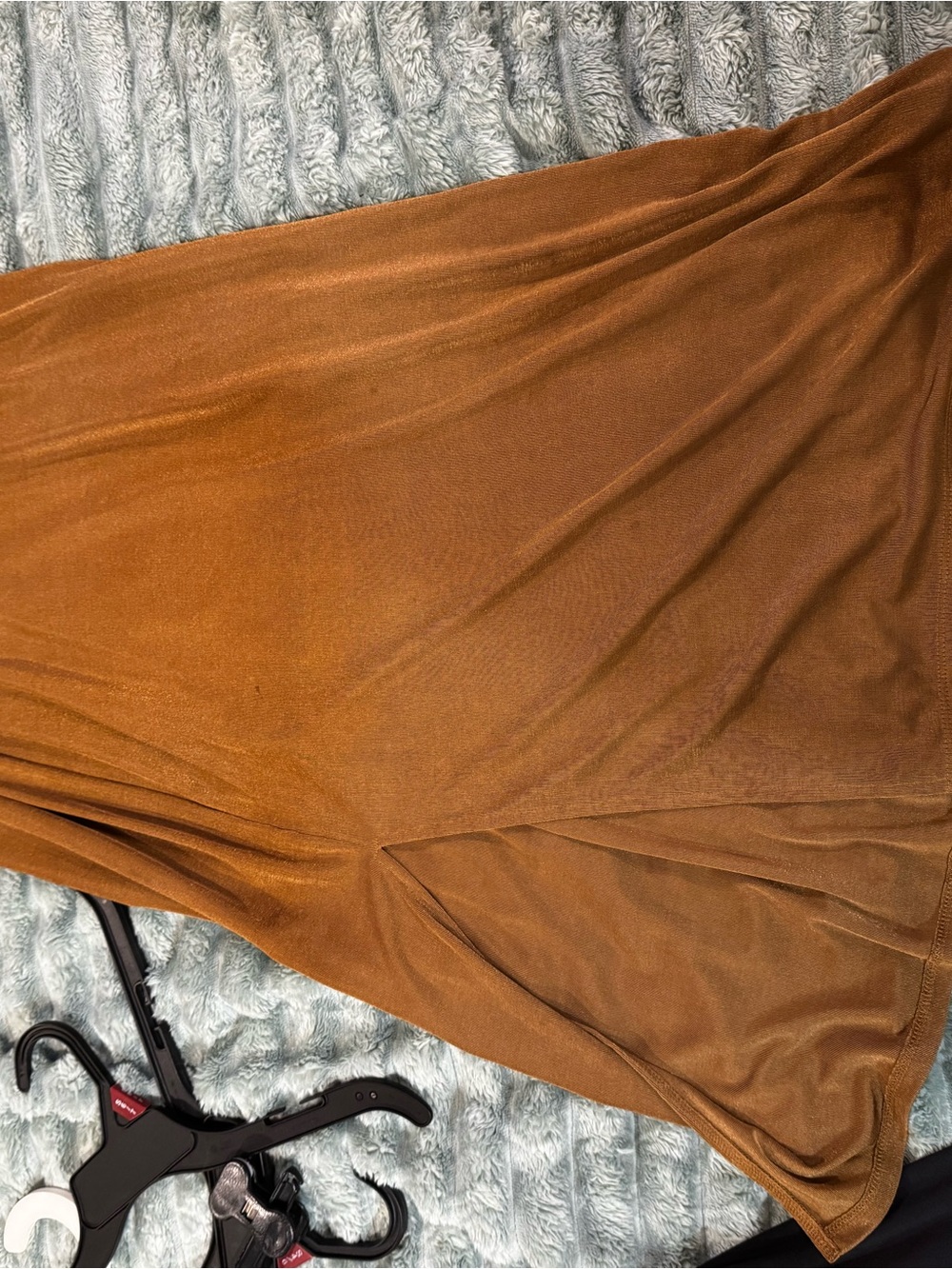 House of Harlow 1960 Brown Metallic Knit Sweater